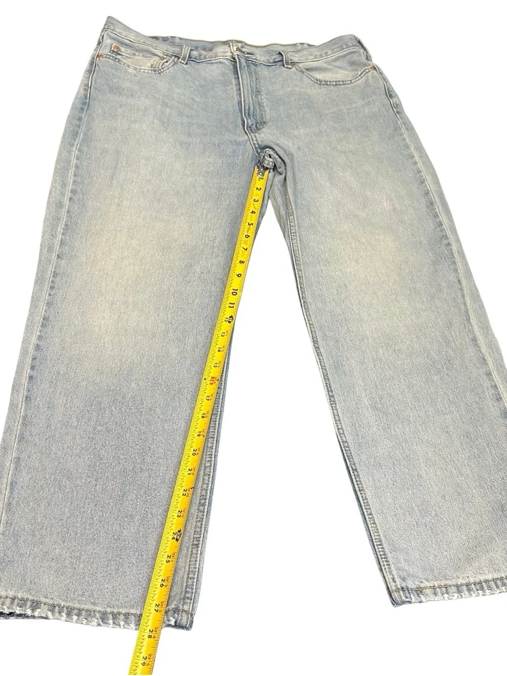 Vintage Levis 550 Jeans Men’s 40x30 Relaxed Baggy Fit Light Wash Denim Y2K